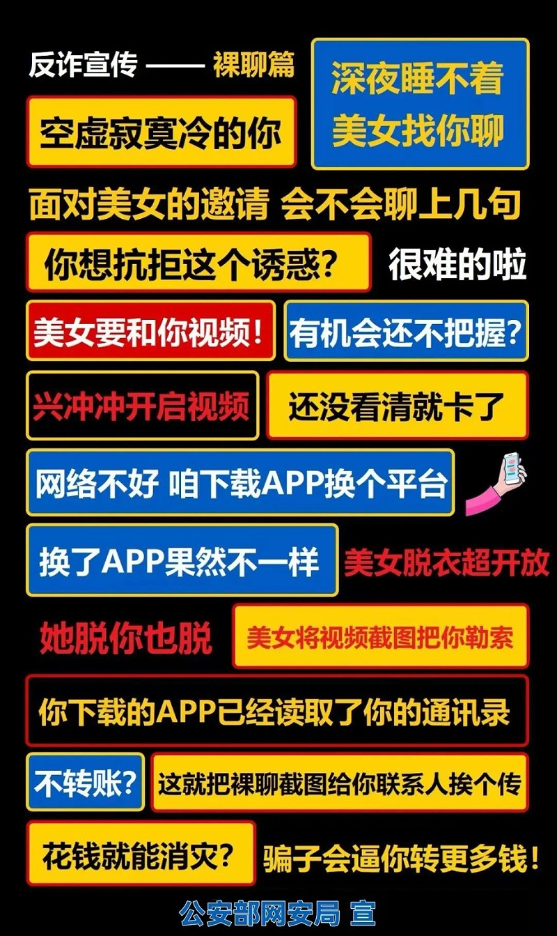 目前最新防騙戶(hù)外廣告牌！2