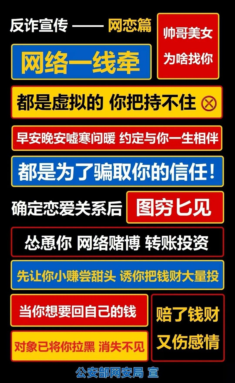 最新防騙戶(hù)外廣告牌！4